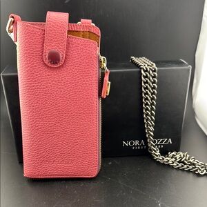 Nora Liza Leather Crossbody Bag